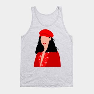 Red lady 1 Tank Top